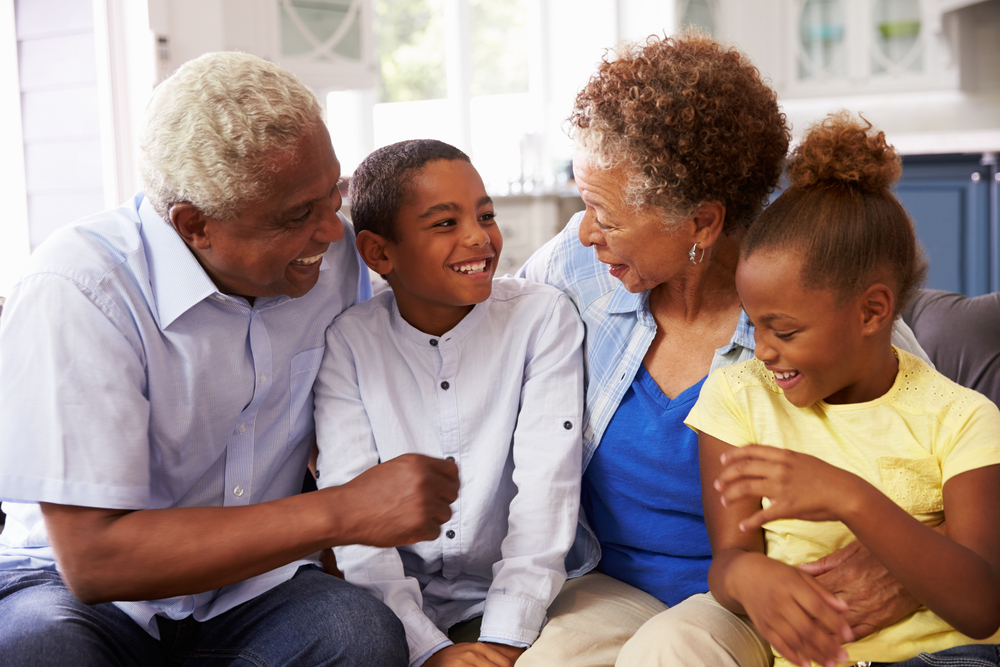 african-american-grandparents-and-grandchildren-together-at-home